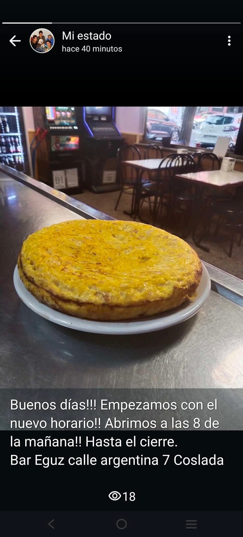 Eguz — Bar en Coslada