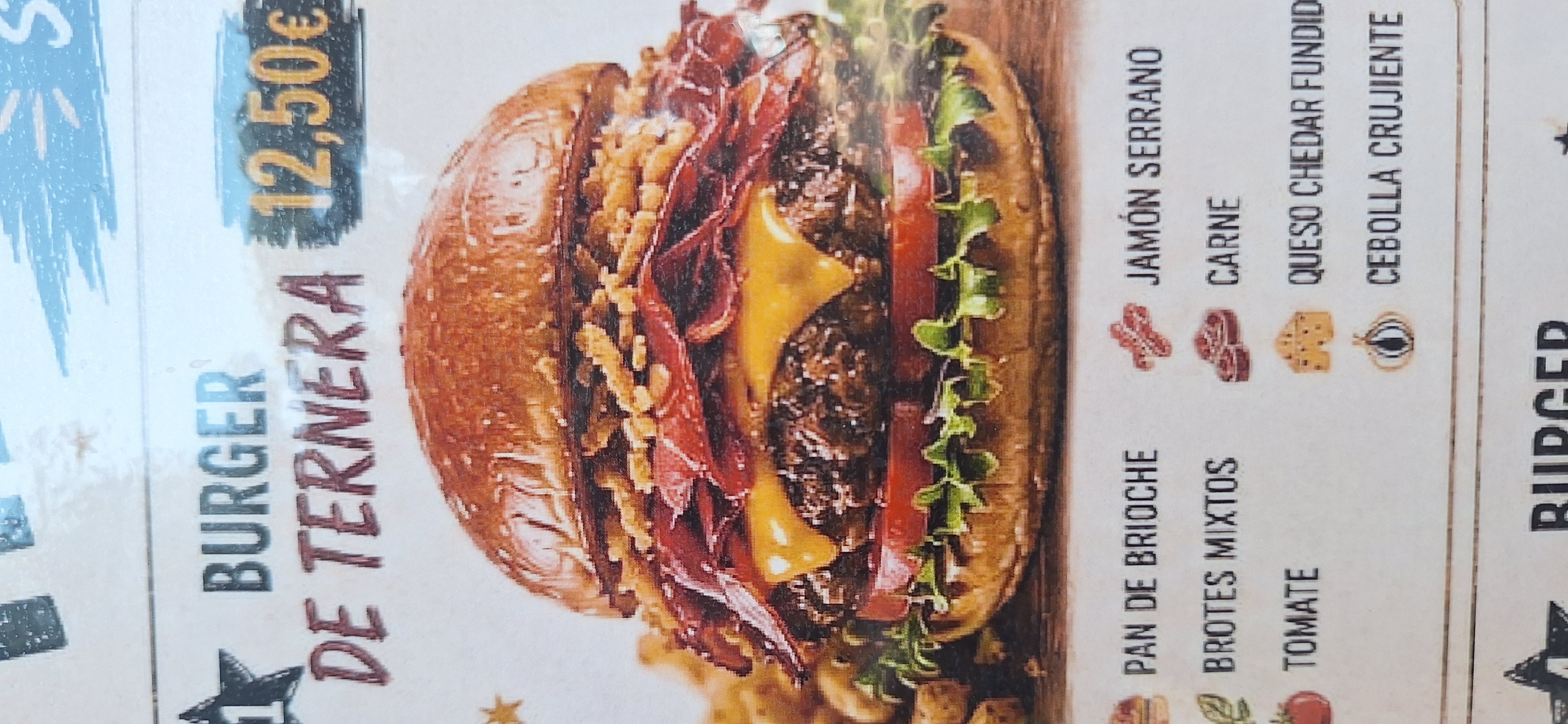 BURGER DE TERNERA